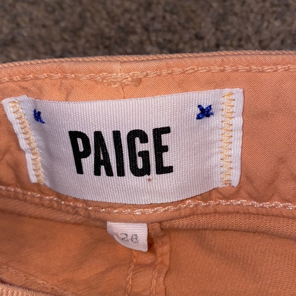 NWT PAIGE Tangerine Skyline Ankle Jeans - Picture 5 of 8